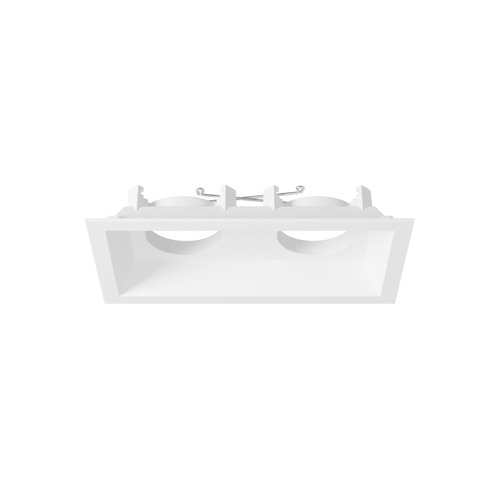 DMF Lighting M4T2SWH M Series Multiples Standard Trim, 2-Head, White