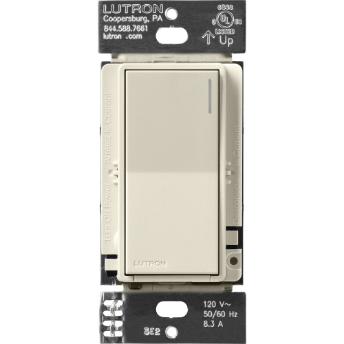 Lutron RRST-8ANS-PM RadioRA3 Sunnata RF Switch, 8A, Pumice