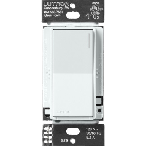 Lutron RRST-RS-GL RadioRA 3 Sunnata RF Companion Switch, 120V, Glaceir White