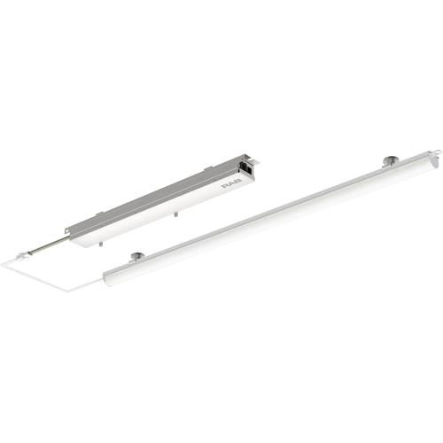 RAB Lighting RLB-2F Field-Adjustable Retrofit Light Bar, 2 Ft., Frosted Dome Lens, 120-277V, 10/15/20W, 3000K/3500K/4000K/5000K/6500K