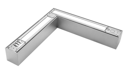 Keystone KT-LALED25PS-LA-8CSF-VDIM-S L-Shape Linear LED Pendant Fixture, 16/20/26W, 2700K/3000K/3500K/4000K/5000K, Silver Keystone KT-LALED25PS-LA-8CSF-VDIM-S L-Shape Linear LED Pendant Fixture, 16/20/26W, 2700K/3000K/3500K/4000K/5000K, Silver