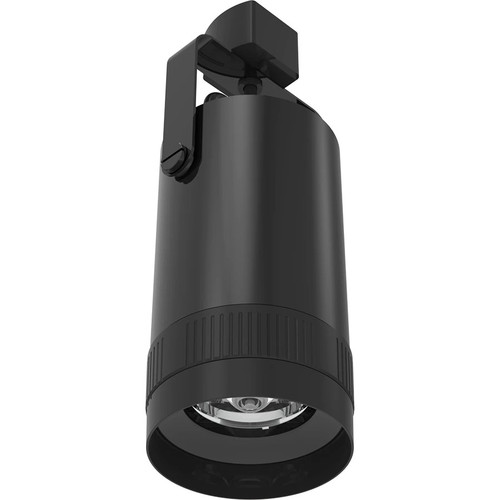 RAB Lighting TK22LB Large LED Track Light, Field Adjustable Wattage (20/25/30W) and CCT (27K/30K/35K/40K/50K), Black