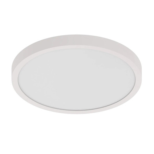 RAB Lighting SUMO-R-15/D10 15" SUMO XL Round LED Surface Mount Fixture, 120-277V, 26W, Field Adjustable CCT (27/30/35/40/50K), White