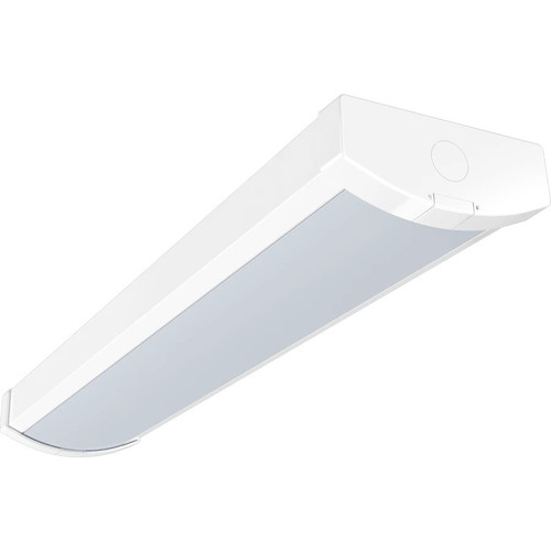 RAB Lighting GUS17-2/E 2 Ft. LED Wrap with Battery Backup, 120-277V, Field Selectable Wattage (15/20/25W) and CCT (3500/4000/5000K), White