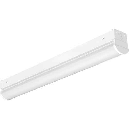 RAB Lighting SR2/MVS 2 Ft. LED Strip Light with Microwave Sensor, 120-277V, Field Selectable Wattage (4/7/11/15/19W) and CCT (35K/40K/50K/57K/60K), White