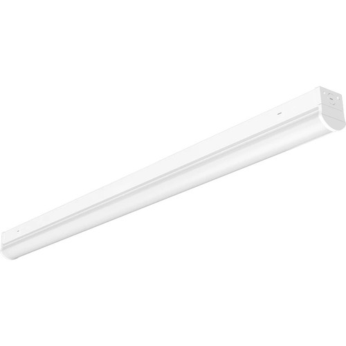 RAB Lighting SR4/MVS 4 Ft. LED Strip Light with Microwave Sensor, 120-277V, Field Selectable Wattage (20/25/30/35/40W) and CCT (35K/40K/50K/57K/60K), White