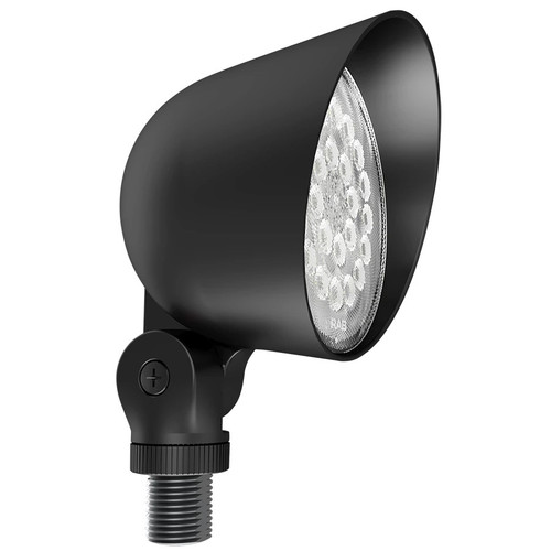RAB Lighting LF17 LED Landscape Flood Light, Field Adjustable Wattage (1/2/4/5/8W) and CCT (2700K-5000K), Bronze