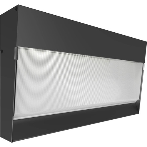 RAB Lighting C-WALLL Large LED Wall Pack, Field Adjustable Wattage (65/100/125W) and CCT (3000K/4000K/5000K), Bronze