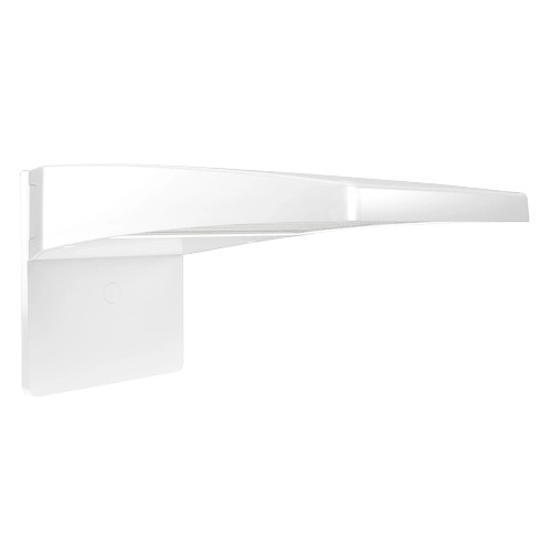 RAB Lighting WPLEDMW Medium LED Wall Pack, Field Adjustable Wattage (16/24/32W) and CCT (3000K/4000K/5000K), White