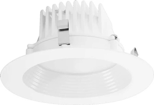RAB Lighting DLED4R8YN/BAF 4" Retrofit LED Downlight with Baffle, 8W, 3500K, White RAB Lighting DLED4R8YN/BAF 4" Retrofit LED Downlight with Baffle, 8W, 3500K, White