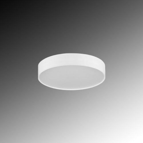 Rayon Lighting RSL4-WS12-5CTS-UNV-W 4" LED Surface Mount Luminaire with Glare Control, 0-10V Dimming,  Wattage Selectable (8W/10W/12W), CCT Selectable (2700K-5000K), White