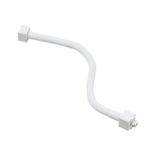 Nora Lighting NT-330W 18" Flexible Extension Rod for One-Circuit or Two-Circuit Track, White