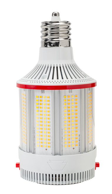 Keystone KT-LED120PSHVHID-FC-EX39-8CSB-D HID Replacement LED Lamp with Integrated Cooling Fan, EX39 Base, 277-480V, 60/90/120W, 3000K/4000K/5000K