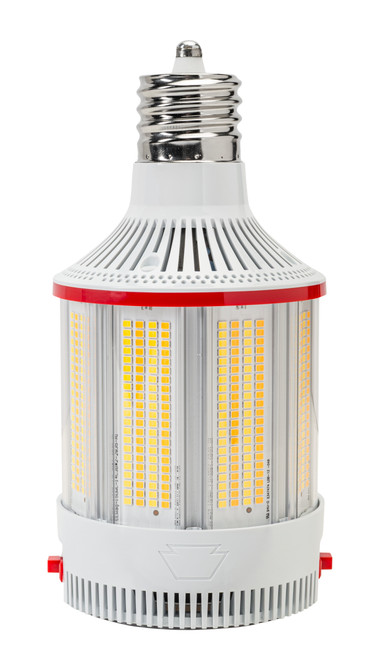 Keystone KT-LED150PSHVHID-FC-EX39-8CSB-D HID Replacement LED Lamp with Integrated Cooling Fan, EX39 Base, 277-480V, 80/115/150W, 3000K/4000K/5000K