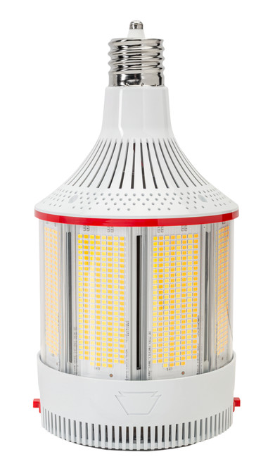 Keystone KT-LED450PSHVHID-FC-EX39-8CSB-D HID Replacement LED Lamp with Integrated Cooling Fan, EX39 Base, 277-480V, 270/360/450W, 3000K/4000K/5000K