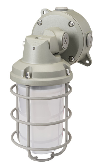 Keystone KT-VULED20PS-JJ1-8CSB LED Vapor Utility Jely Far Fixture, 90° Adjustable, 120-277V, 10/15/20W, 3000K/4000K/5000K