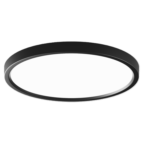 Elco Lighting ELSP63CT5B 6" Round LED Sky Panel, 120V, 15W, Selectable CCT (2700K-5000K), Black