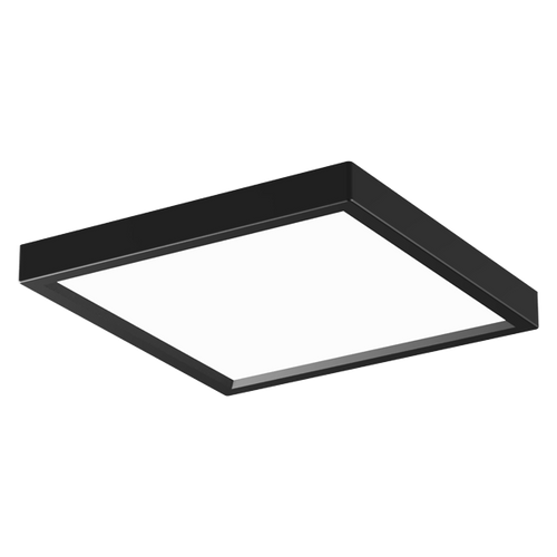 Elco Lighting ELSP66CT5B 6" Square LED Sky Panel, 120V, 15W, Selectable CCT (2700K-5000K), Black