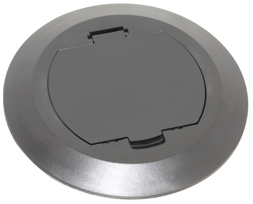 Arlington FLBC4520BL Non-Metallic Cover Kit for Non-Metallic 4.5" Concrete Box, Black