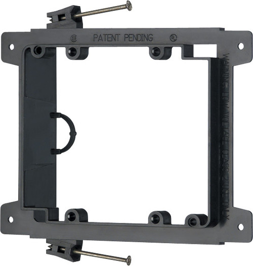 Arlington LVN2 Two-Gang Nail-On Low Voltage Mounting Bracket for New Construction