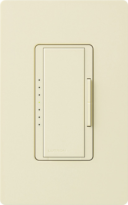 Lutron MACL-153M-AL Maestro LED+ Dimmer, Single Pole/3-Way/Multi-Location, 150W Dimmable LED/CFL, 600W Incandescent/Halogen, Almond