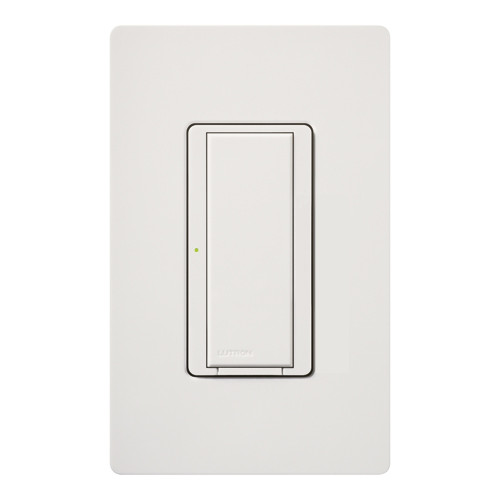 Lutron MA-S8AM-WH Maestro Single Pole/Multi-Location Switch, 8A Light, 3A Fan, White