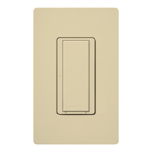 Lutron MA-S8AM-IV Maestro Single Pole/Multi-Location Switch, 8A Light, 3A Fan, Ivory