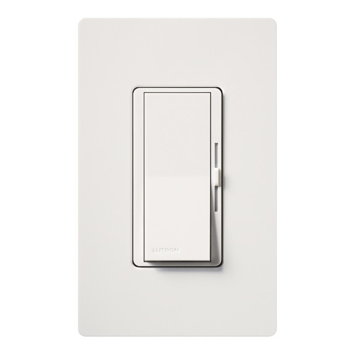 Lutron DVELV-300P-WH Diva Dimmer, Single Pole, 300W Electronic Low Voltage, White