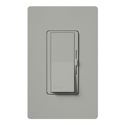 Lutron DVELV-303P-GR Diva Dimmer, 3-Way, 300W Electronic Low Voltage, Gray