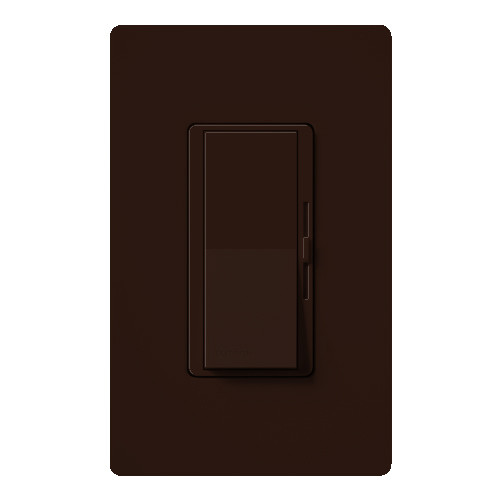 Lutron DVELV-303P-BR Diva Dimmer, 3-Way, 300W Electronic Low Voltage, Brown