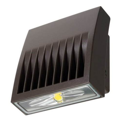 Lumark XTOR1B-Y-BZ-PC1 Crosstour LED Wall Pack, Small Door, 12W, 3000K, 120V Photocontrol, Bronze