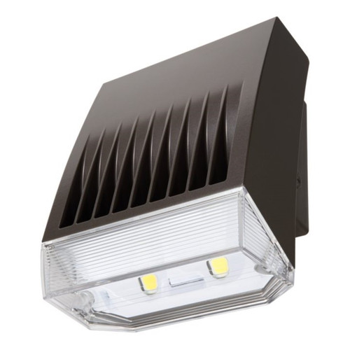 Lumark XTOR8BRL-BZ-PC1 Crosstour MAXX LED Wall Pack, 81W, Refractive Lens, 5000K, 120V Photocontrol, Bronze