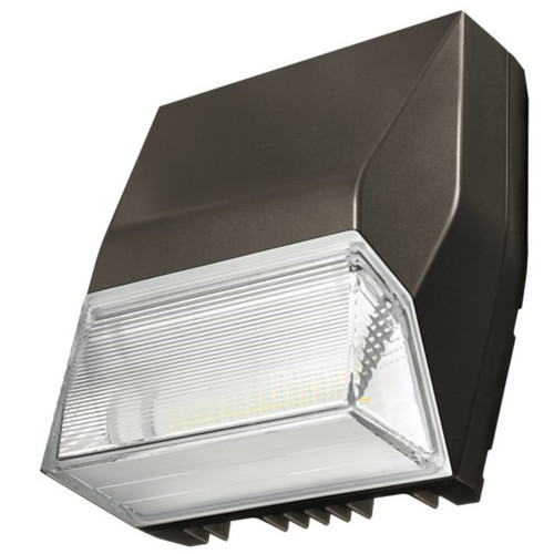 Lumark AXCL6ARL-W-DP Axcent LED Wall Mount, 56W, Refractive Lens, 3000K, Dark Platinum