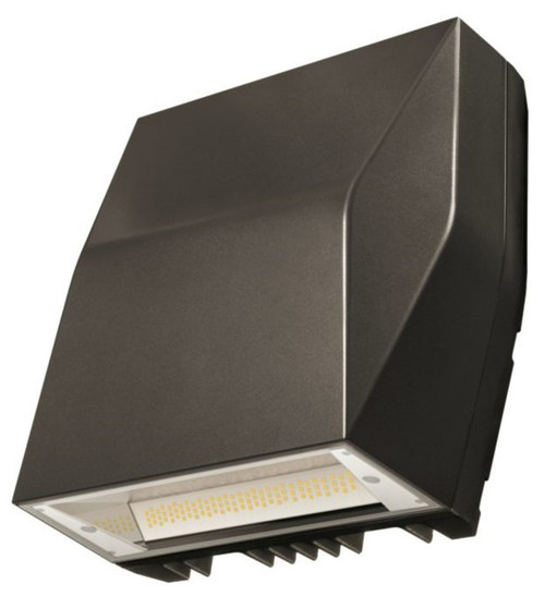 Lumark AXCL8A-C Axcent LED Wall Mount, 72W, Full Cutoff, 5000K, Carbon Bronze