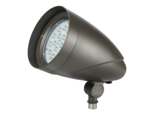 Lumark TCRL15S-WH-7030 Large Tracer LED Floodlight, 15W, 1600 Lumens, Spot Beam, 3000K, White