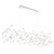 Eurofase Lighting 38036-019 Leonardelli Large LED Chandelier, 73W, 5150 Lumens, 4000K, Chrome