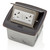 leviton, floor box, floor box kit, receptacle