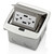 leviton, floor box, floor box kit, receptacle