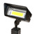 Focus Industries DL-40-LEDP-BRT Cast Aluminum 12V 8W 3000K Integrated LED Flood Light, Bronze Texture