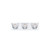 Eurofase Lighting 31801-010 Trent 19" 3-Light LED Vanity, 21W, 1820 Lumens, 3000K, Chrome