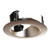 Juno Lighting 47L WHZBRZ 4" Adjustable Angle Cut Cone Trim, Wheat Haze Cone with Bronze Trim Ring
