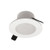 Nora Lighting NIOC-2RNDCWW 2" Iolite Canless Round Downlight Trim, White