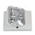 Nora Lighting NE-871LEDW Single Head Slim LED Emergency Light, 1W, 75 Lumens, White
