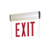 Nora Lighting NX-810-LEDRCA LED Exit Sign, AC Only, Single Face/Clear Acrylic, Aluminum Housing with Red Letters
