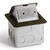 lew, lew electric, outlet, pop up, floor box, floor plate, floor outlet, receptacle