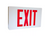 Sure-Lites CX61WH Die Cast Aluminum LED Exit Sign, AC Only, Single Face, White