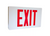 Sure-Lites CX72WHSD Die Cast Aluminum LED Exit Sign, Self-Powered, Double Face, Self-Diagnostics and Fire Alarm Interface Capability, White