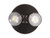 Sure-Lites APWR2BK LED Adjustable Emergency Head Remote, Two Heads, Black