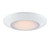 Westinghouse 6120100 Makira 11-inch, 20-Watt Dimmable LED Indoor/Outdoor Flush Mount Ceiling Fixture with Color Temperature Selection, ENERGY STAR, White Finish with Frosted Shade