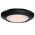 Westinghouse 6120200 Makira 11-inch, 20-Watt Dimmable LED Indoor/Outdoor Flush Mount Ceiling Fixture with Color Temperature Selection, Black Finish with Frosted Shade